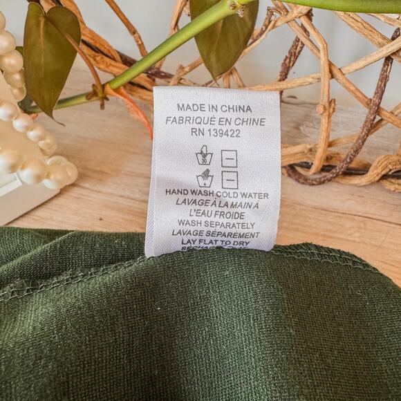 TOBI-LA Based Fashion, Deep Green Cutout Fitted Midi Dress, Women’s Size Small - Picture 9 of 12